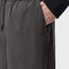 Hose mit Kordelzug aus Baumwolle und Seide Hose mit Kordelzug aus Baumwolle und Seide