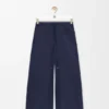 Hose mit Kordelzug aus Baumwollmischung Hose mit Kordelzug aus Baumwollmischung