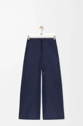 Hose mit Kordelzug aus Baumwollmischung Hose mit Kordelzug aus Baumwollmischung