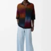 Hose mit Kordelzug aus Denim Hose mit Kordelzug aus Denim