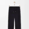 Hose mit Kordelzug aus Wolle Hose mit Kordelzug aus Wolle
