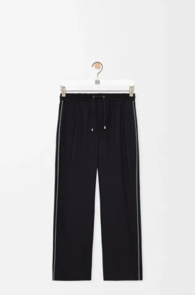 Hose mit Kordelzug aus Wolle