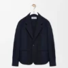 Hybrid-Jacke aus Baumwolle und Wolle Hybrid-Jacke aus Baumwolle und Wolle