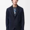 Hybrid-Jacke aus Baumwolle und Wolle Hybrid-Jacke aus Baumwolle und Wolle