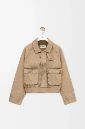 Jacke aus Baumwolle