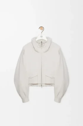 Jacke aus Baumwolle und Seide