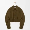 Jacke aus Baumwolle und Seide Jacke aus Baumwolle und Seide