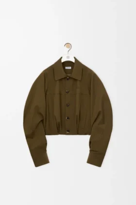 Jacke aus Baumwolle und Seide