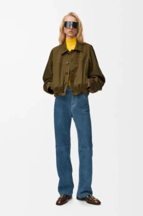 Jacke aus Baumwolle und Seide