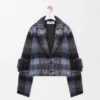 Jacke aus einer Mohair-Woll-Mischung Jacke aus einer Mohair-Woll-Mischung