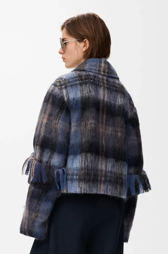 Jacke aus einer Mohair-Woll-Mischung Jacke aus einer Mohair-Woll-Mischung