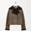 Jacke aus Lammfell