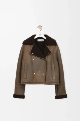 Jacke aus Lammfell