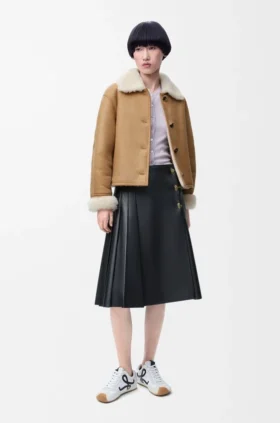 Jacke aus Lammfell