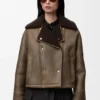 Jacke aus Lammfell