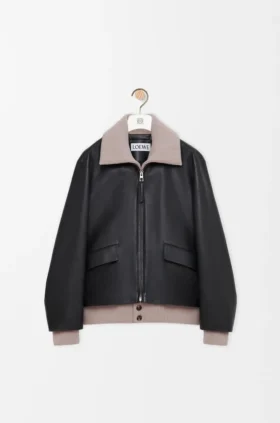 Jacke aus Nappa-Büffelleder Jacke aus Nappa-Büffelleder