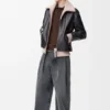 Jacke aus Nappa-Büffelleder Jacke aus Nappa-Büffelleder