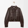 Jacke aus Nappa-Lammleder Jacke aus Nappa-Lammleder