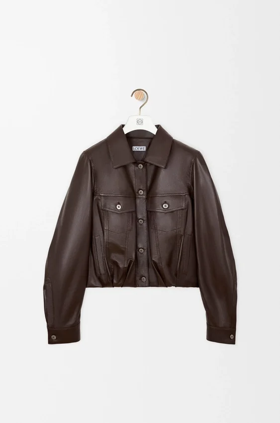 Jacke aus Nappa-Lammleder Jacke aus Nappa-Lammleder