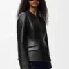 Jacke aus Nappa-Lammleder Jacke aus Nappa-Lammleder