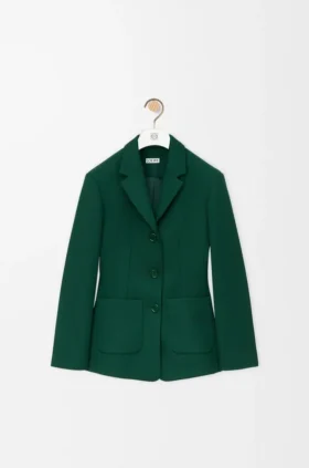 Jacke aus Wolle