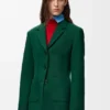 Jacke aus Wolle