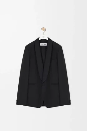 Jacke aus Wolle und Seide Jacke aus Wolle und Seide