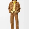 Jacke aus Ziegenveloursleder Jacke aus Ziegenveloursleder