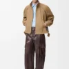 Jacke mit Reissverschluss aus Baumwolle Jacke mit Reissverschluss aus Baumwolle