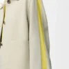 Jacke mit Umschlag aus Lammveloursleder Jacke mit Umschlag aus Lammveloursleder
