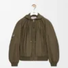 Kapuzenjacke aus Baumwollmischung Kapuzenjacke aus Baumwollmischung