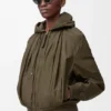 Kapuzenjacke aus Baumwollmischung Kapuzenjacke aus Baumwollmischung