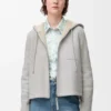 Kapuzenjacke aus Lammfell Kapuzenjacke aus Lammfell