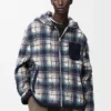 Kapuzenjacke aus Wolle und Leinen Kapuzenjacke aus Wolle und Leinen