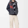 Kapuzenjacke aus Wollmischung Kapuzenjacke aus Wollmischung