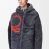 Kapuzenjacke aus Wollmischung Kapuzenjacke aus Wollmischung