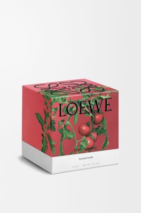 Kerze «Grosse Tomatenblätter»