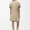 Kleid aus Baumwolle und Seide Kleid aus Baumwolle und Seide