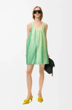 Kleid aus Nappa-Lammleder
