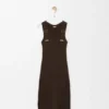 Kleid aus Stretch-Baumwolle