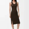 Kleid aus Stretch-Baumwolle
