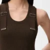 Kleid aus Stretch-Baumwolle