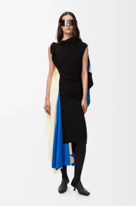 Kleid aus Stretch-Viskose