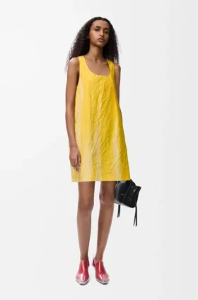 Kleid aus technischer Baumwolle