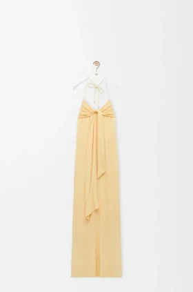 Kleid aus Viskose-Crêpe