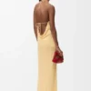 Kleid aus Viskose-Crêpe Kleid aus Viskose-Crêpe