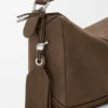 Kleine «Featherlight Puzzle»-Tasche aus genarbtem Nubukleder Kleine «Featherlight Puzzle»-Tasche aus genarbtem Nubukleder
