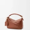 Kleine «Featherlight Puzzle»-Tasche aus Nappa-Lammleder Kleine «Featherlight Puzzle»-Tasche aus Nappa-Lammleder