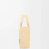 Kleine Font Tote im Loewe-Schriftzug aus Raffia Kleine Font Tote im Loewe-Schriftzug aus Raffia