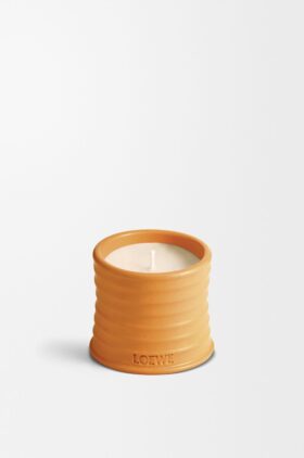 Kleine Kerze mit Orangenblüte